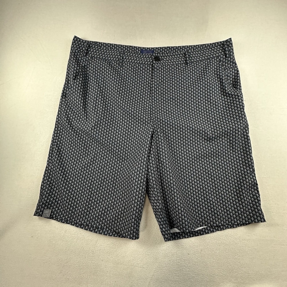 Sec. 119 Greatful Dead Shorts Mens 48 Blue Dancing Bears Performance Shorts 12"